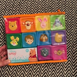 New in package Winnie the Pooh Baby Disney Soft Block Set